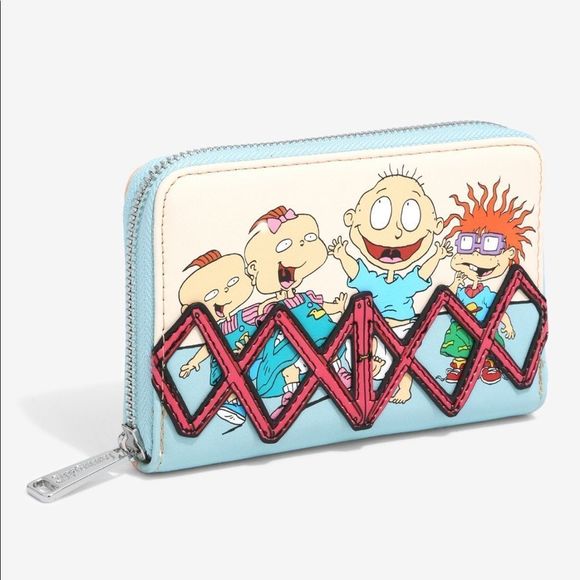 Loungefly Rugrats 30th Anniversary Playpen Small Zip Wallet - Picture 1 of 3